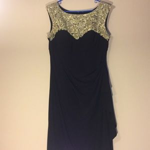 Floor Length Gown-  Formal Black Dress